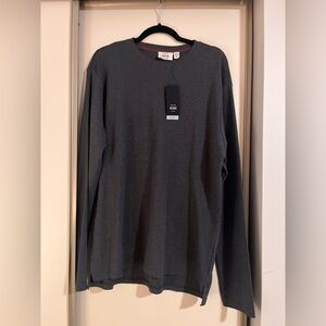 Hedge: Men's Gray Long Sleeve Shirt; Size “L” (NWT)